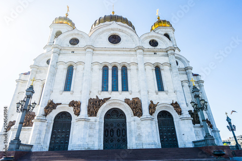 The St.savious cathedral in Moscow