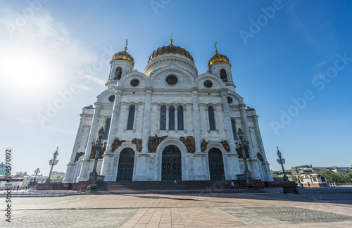 The St.savious cathedral in Moscow