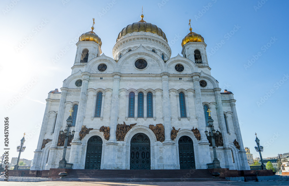 The St.savious cathedral in Moscow