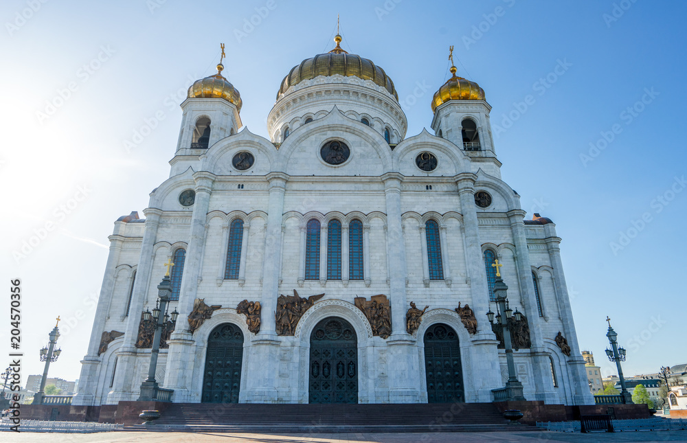 The St.savious cathedral in Moscow The St.savious cathedral in Moscow