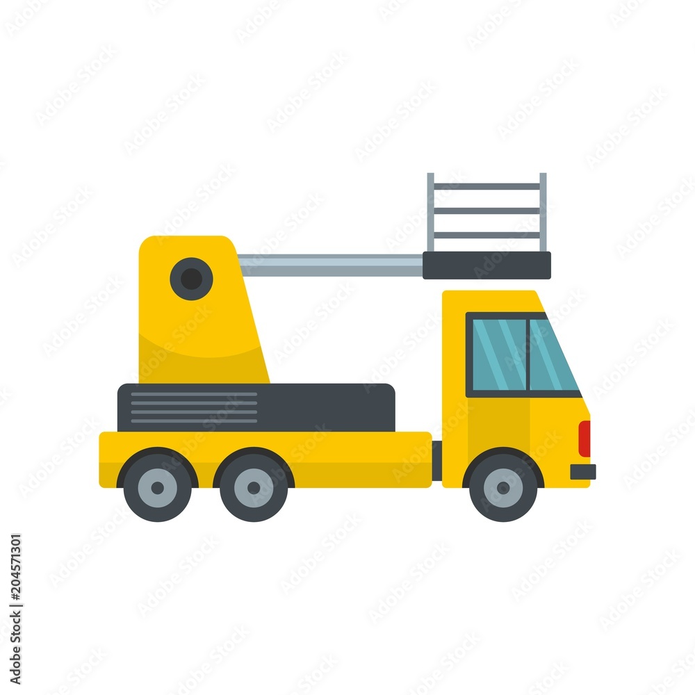 Lorry platform icon. Flat illustration of lorry platform vector icon for web Lorry platform icon. Flat illustration of lorry platform vector icon for web