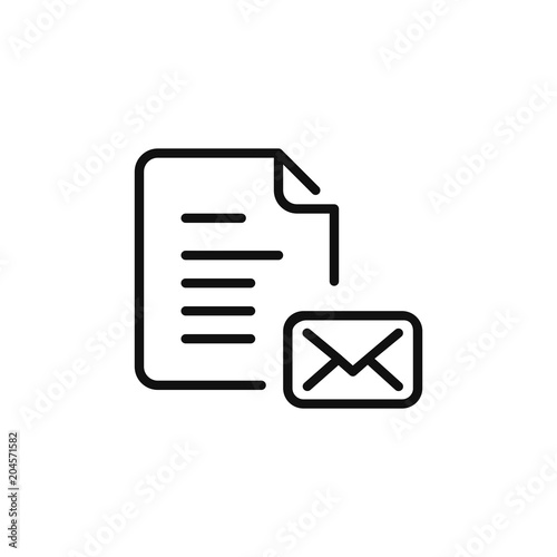 Mail Document Icon 