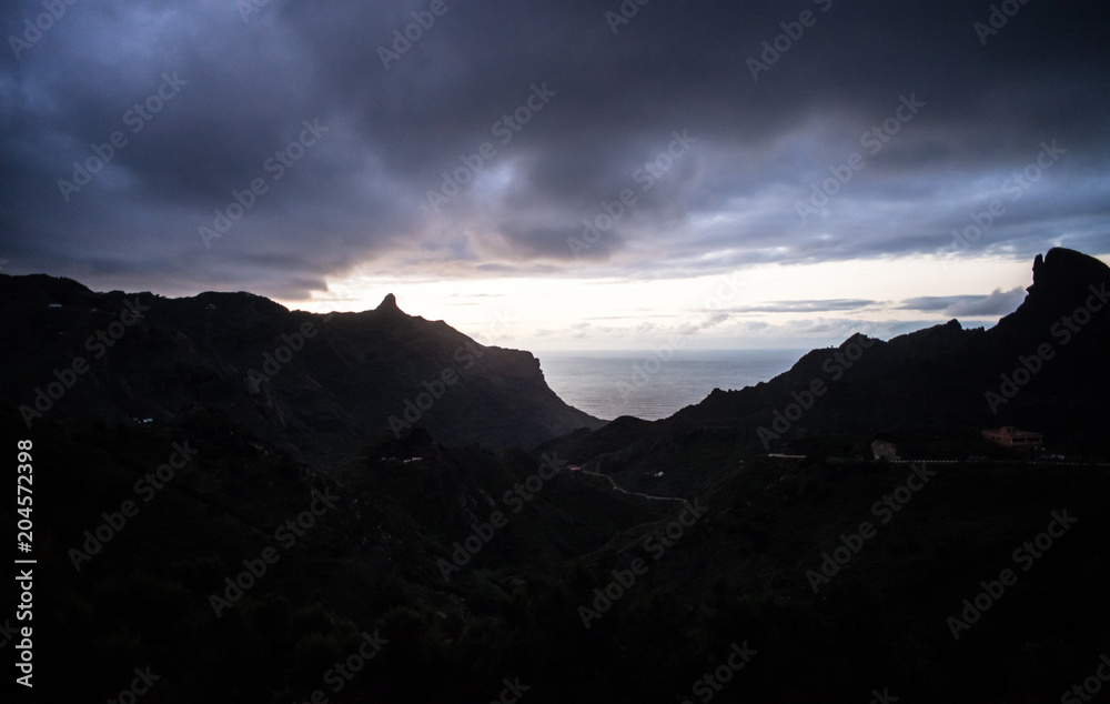 Tenerife Mountains. Beautiful landscapes from diffent areas of Tenerife Islasnd