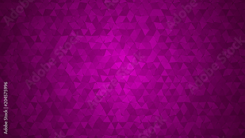 Abstract background of small triangles in purple colors.