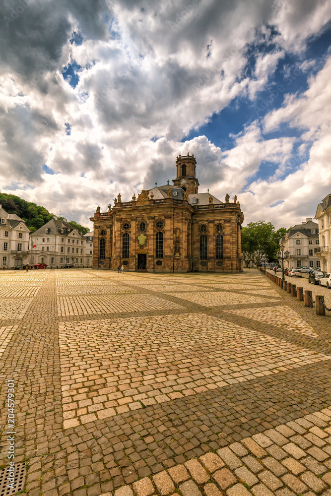 Obraz premium Saarbrücken Ludwigskirche