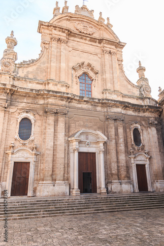 Italy, province of Bari, region of Apulia, Monopoli. Roman Catholic Cathedral, the Basilica of the Madonna della Madia or Santa Maria della Madia.