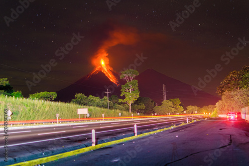 Volcano en Guatemala