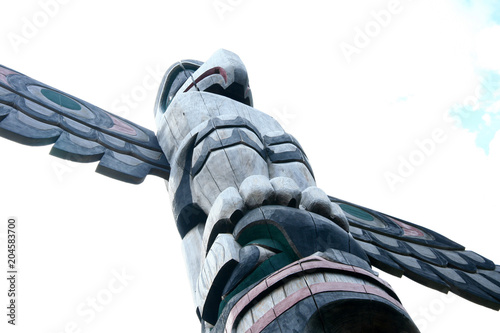 Totem Pole - Butchart Gardens, Victoria, BC, Canada