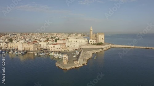Aerial, Trani coastline