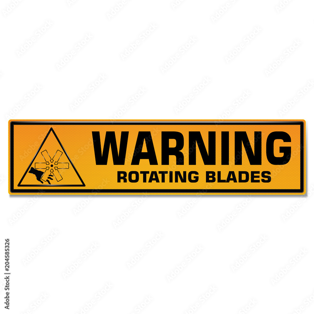 Vector and illustration graphic style,Cut  Crush Hazard Symbol,Yellow rectangle Warning Dangerous icon on white background,Attracting attention Security First sign,Idea for presentation EPS10.