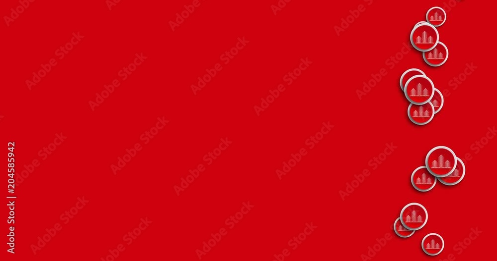 animation modern abstract real estate icons motion background. animation modern abstract real estate icons motion background.