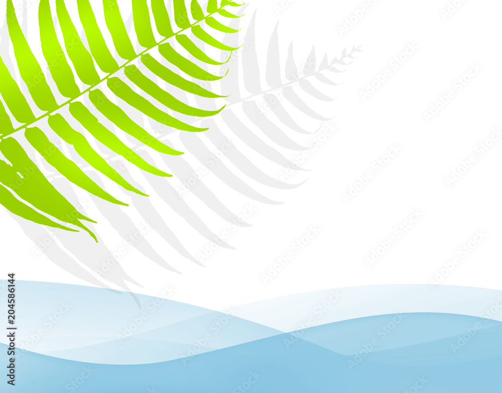 モンステラ プルメリア ハワイ 癒し トロピカル 南国 Stock イラスト Adobe Stock