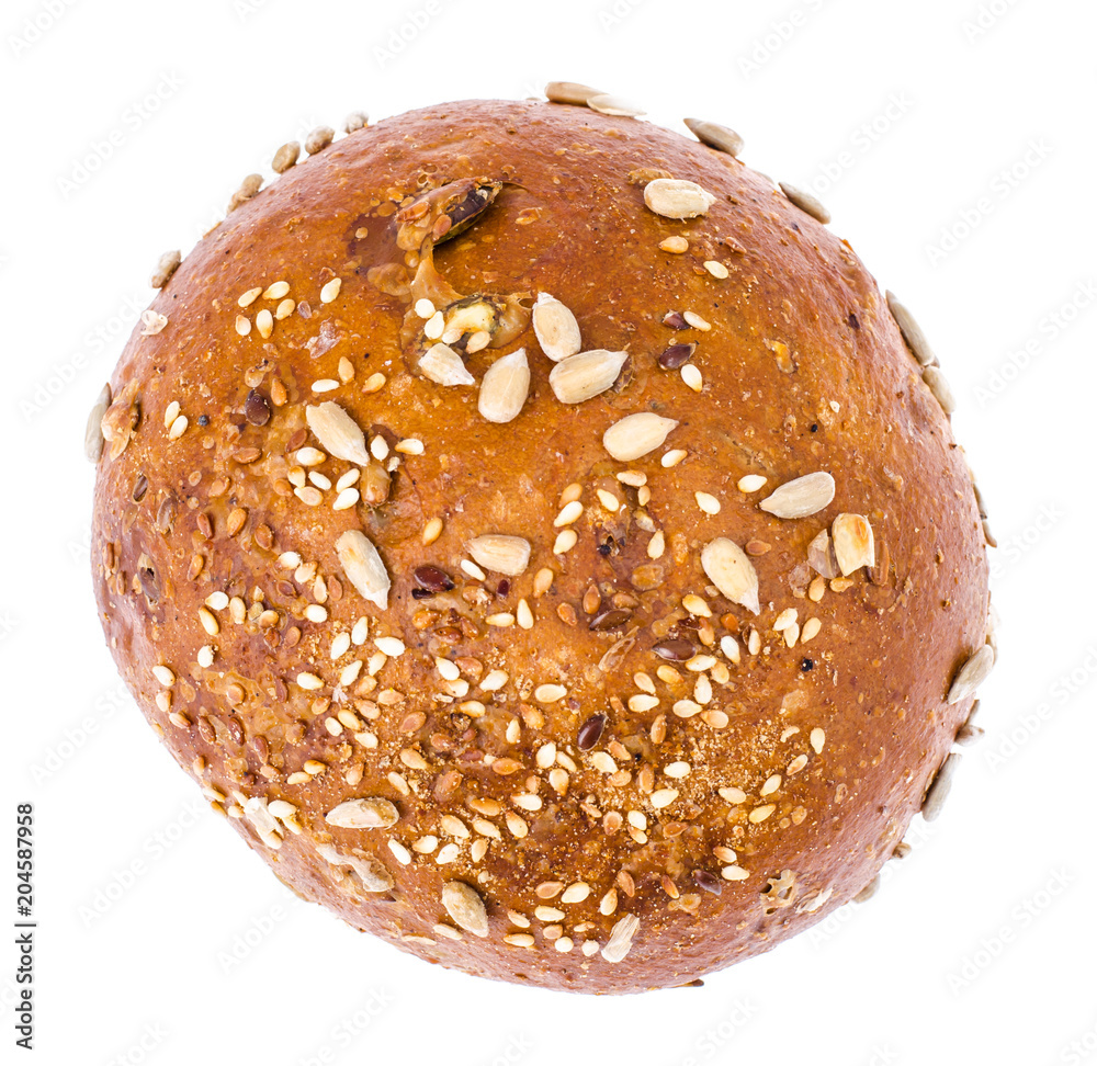 Whole-grain gluten-free bread with flax, sunflower seeds Whole-grain gluten-free bread with flax, sunflower seeds
