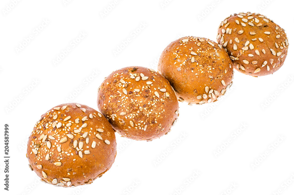 Whole-grain gluten-free bread with flax, sunflower seeds Whole-grain gluten-free bread with flax, sunflower seeds