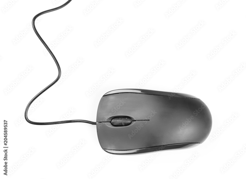 Modern computer mouse on white background Modern computer mouse on white background