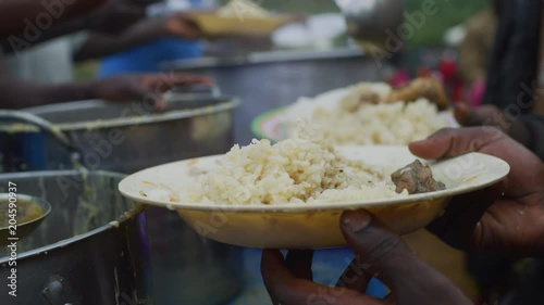 Wallpaper Mural Serving food to people  Torontodigital.ca