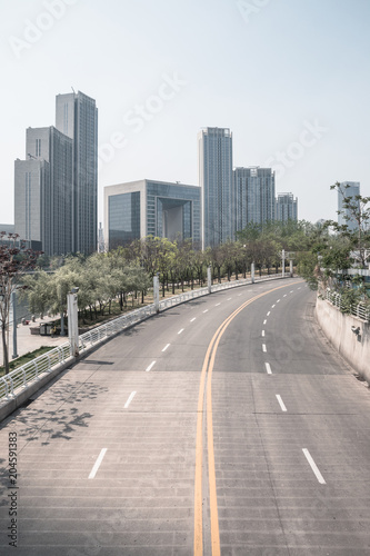 City Road in Tianjin  China