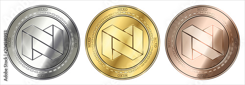  Nexo (NEXO) coin set.