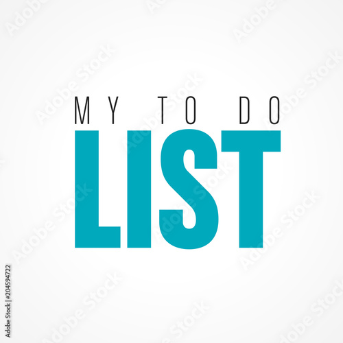 to do list