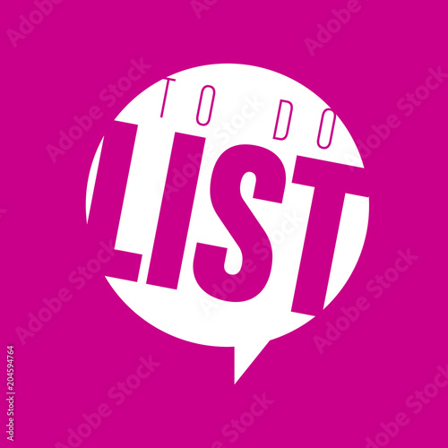 to do list