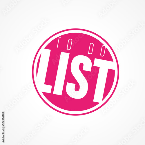 to do list