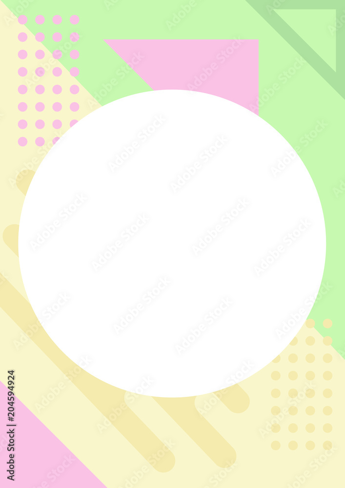 Simple solid and pastel color geometric pattern background Simple solid and pastel color geometric pattern background