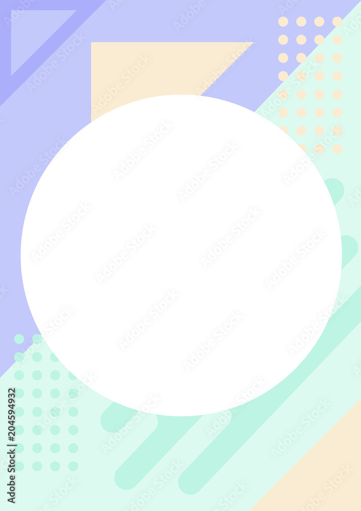 Simple solid and pastel color geometric pattern background Simple solid and pastel color geometric pattern background