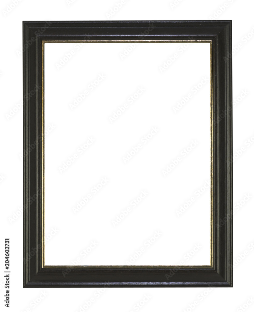 BLACK PICTURE FRAME ISOLATED ON WHITE BACKGROUND BLACK PICTURE FRAME ISOLATED ON WHITE BACKGROUND