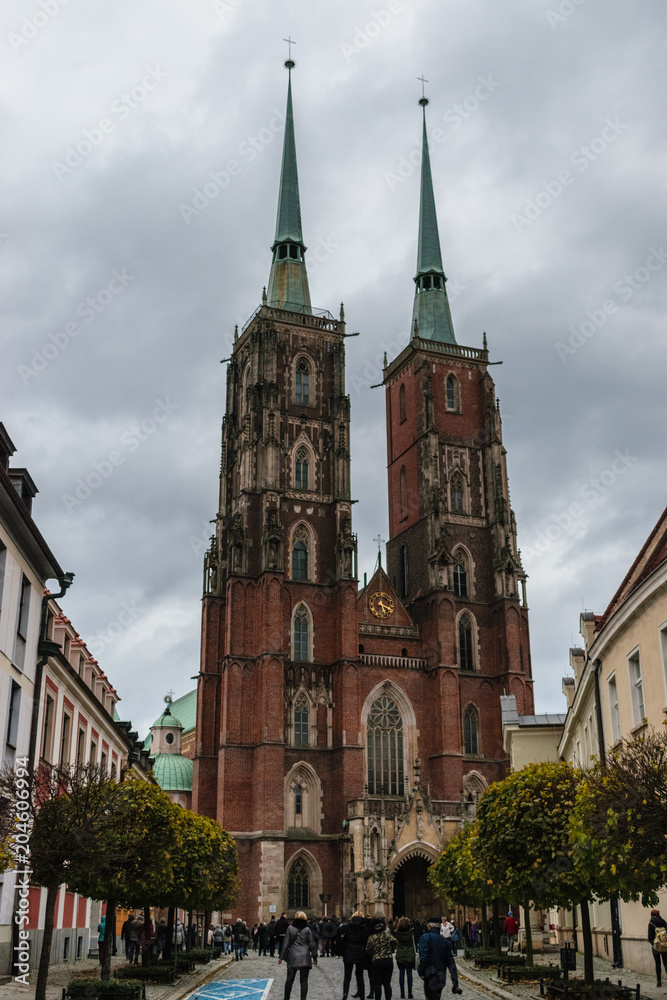 Obraz premium Church in Wroclaw