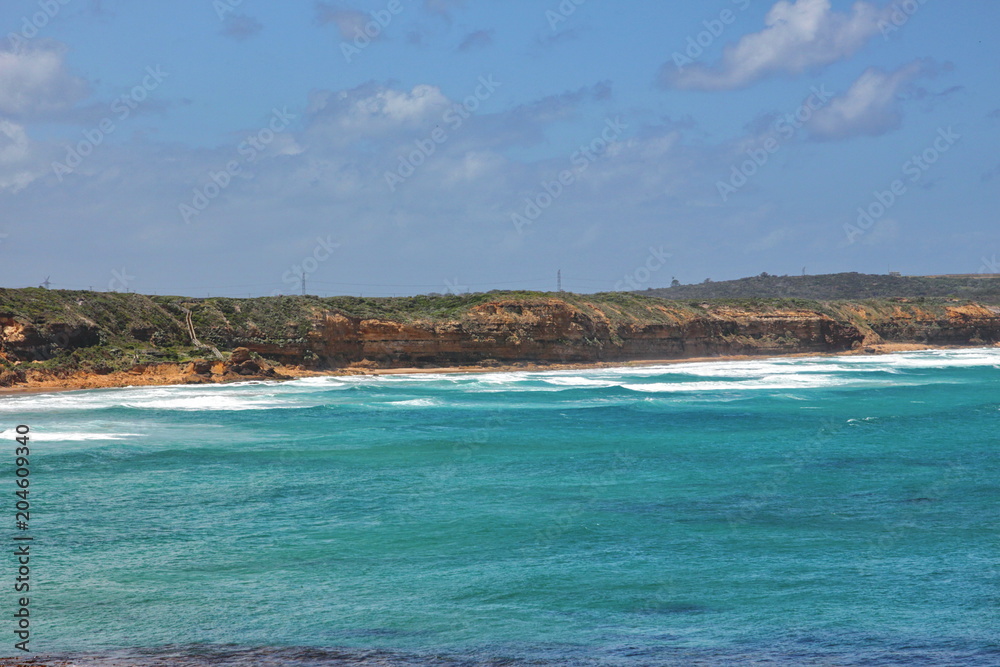 Cape Nelson coastline in Australia