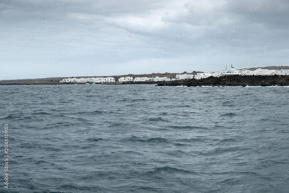  Orzola on the island of Lanzarote,