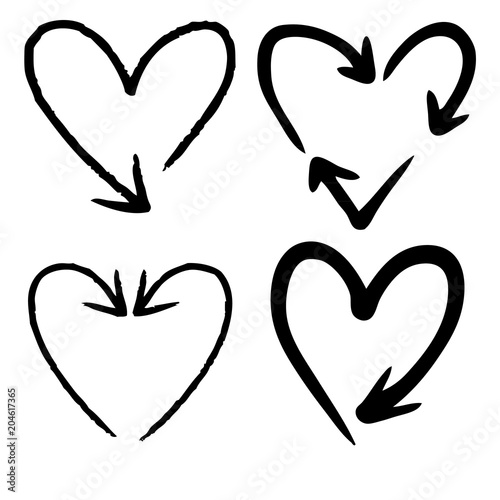 Wallpaper Mural set of arrows Torontodigital.ca