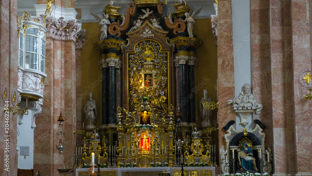 Obraz premium Innsbrucker Dom , second of April 2018