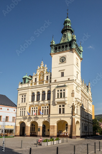 City hall in Nachod city in Czech Republic