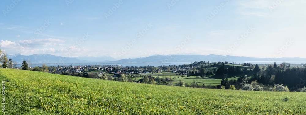 Obraz premium Blick über Lindau