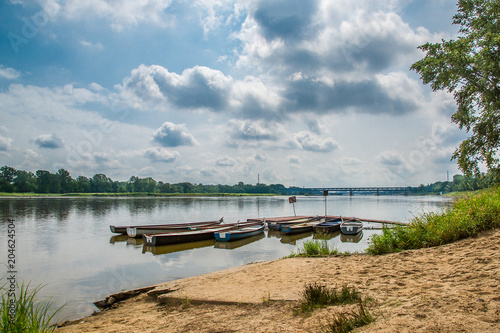 Wallpaper Mural Vistula boulevards on the western side of the Vistula River in Warsaw Torontodigital.ca