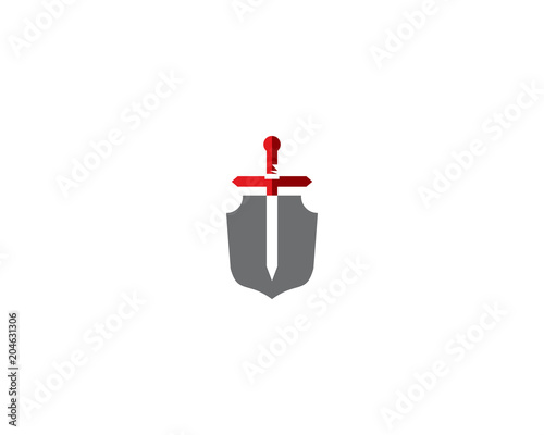 sword shield logo