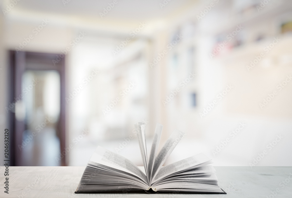 open book in the living room open book in the living room