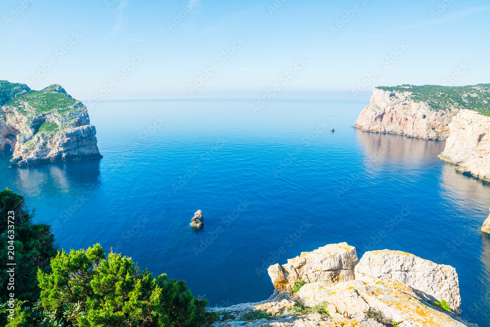 Obraz premium Rocky shore in Capo Caccia