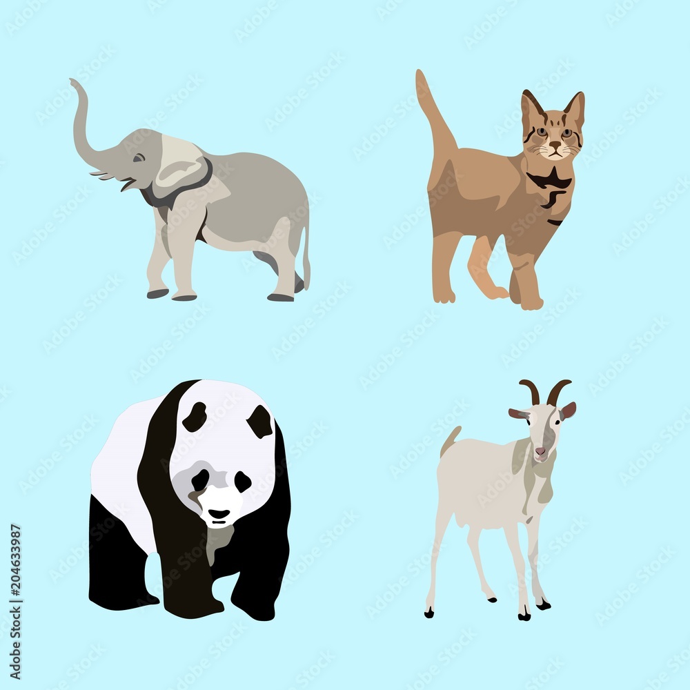 icons about Animal with wildlife, sketch, strong, mascot and goat icons about Animal with wildlife, sketch, strong, mascot and goat