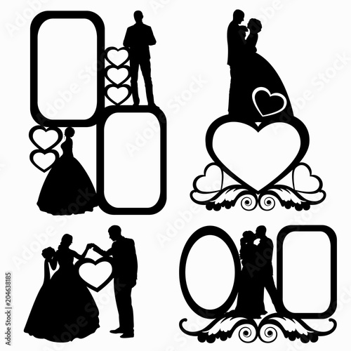 Frames for laser cutting frames