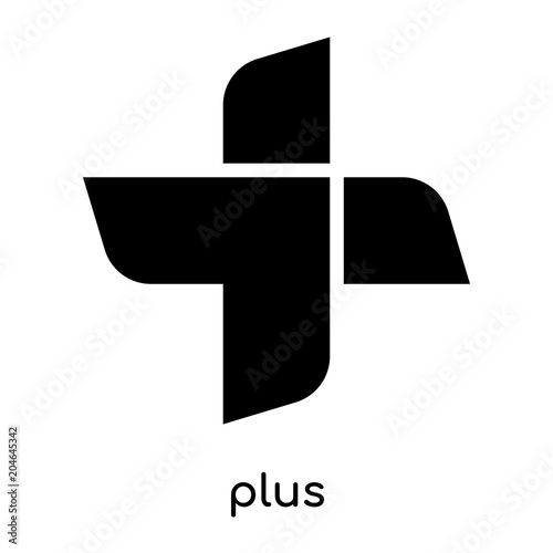 plus symbol png isolated on white background , black vector sign and symbols