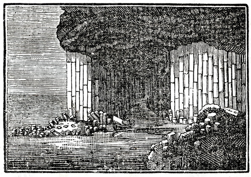 Konstfotografi Entrance to Fingal's Cave, Staffa, Scotland (from Das Heller-Magazin, August 30,