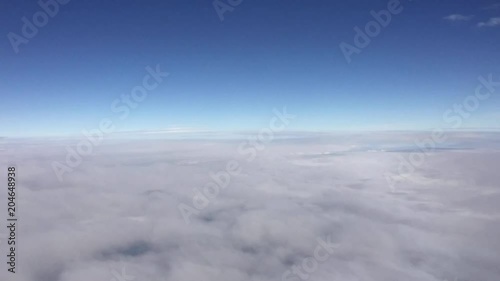 An out of flight view, Time lapse