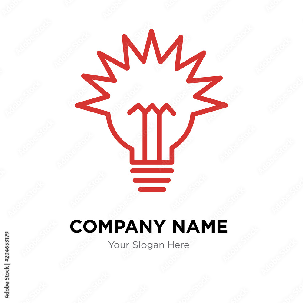 lumen company logo design template, colorful vector icon for your business,  brand sign and symbol Stock Vector | Adobe Stock