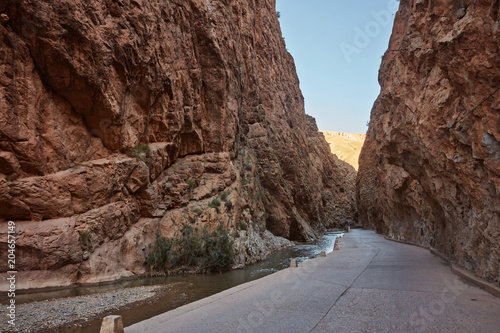 Dades Gorge is a gorge of Dades River in Atlas Mountains in Morocco. © Ryzhkov Oleksandr