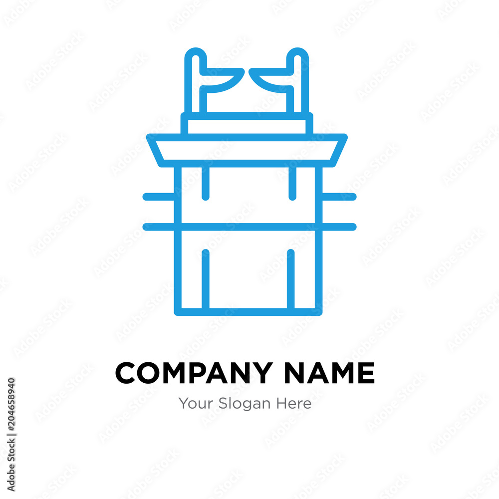 Ark of the Convenant company logo design template, colorful vector icon for your business, brand sign and symbol Ark of the Convenant company logo design template, colorful vector icon for your business, brand sign and symbol