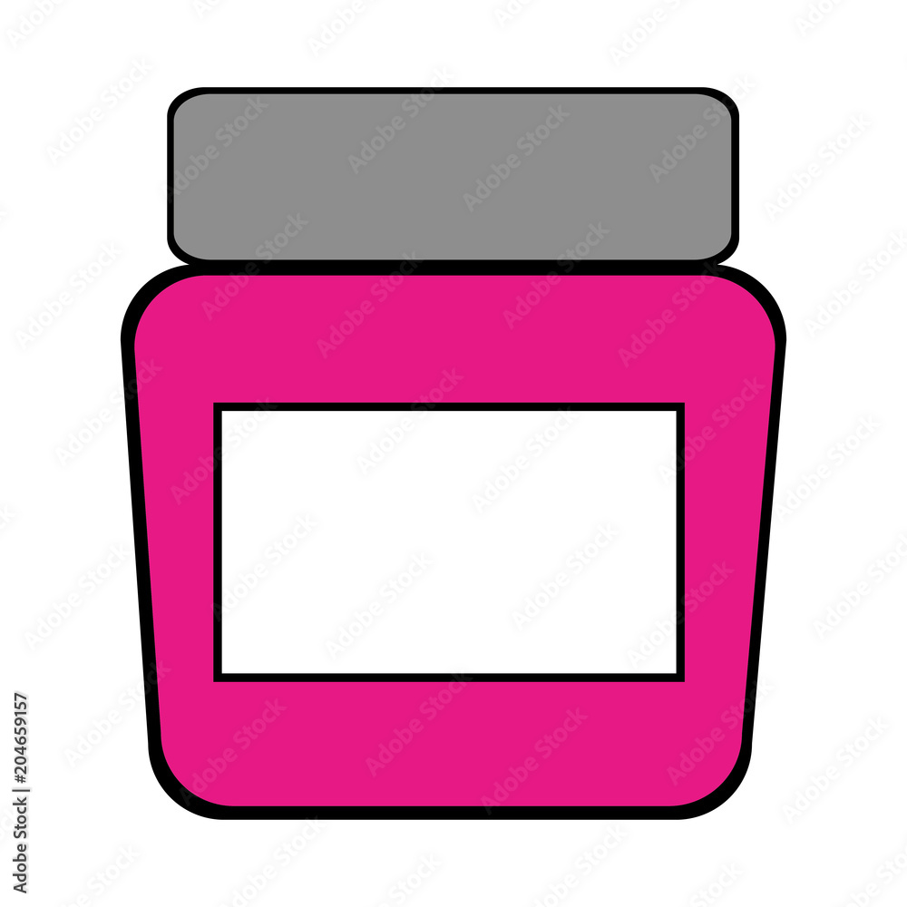 pot plastic of beautiful product vector illustration design pot plastic of beautiful product vector illustration design