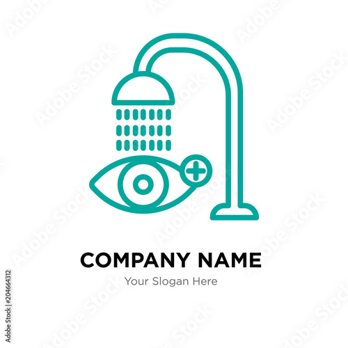 Wallpaper Mural eye wash company logo design template, colorful vector icon for your business, brand sign and symbol Torontodigital.ca