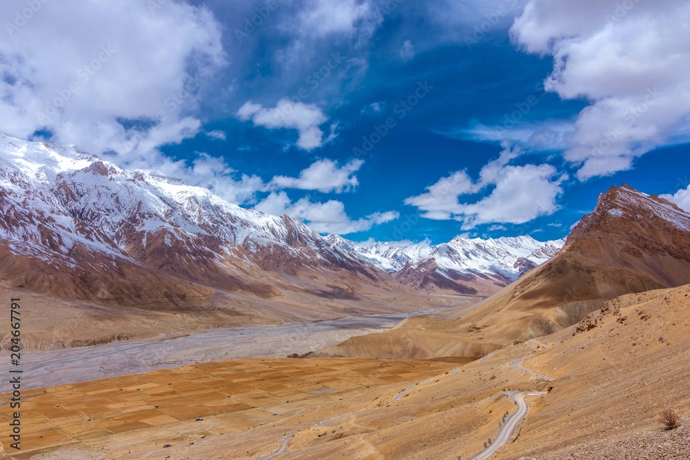 Amazing Natural Landscape in Spiti Valley - Himachal